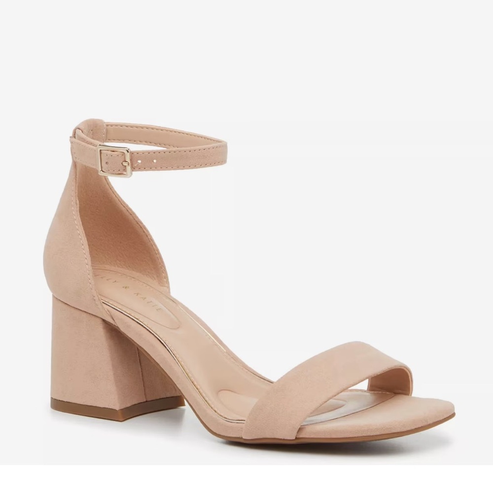 DSW Kelly & Katie Beige Nude Heels